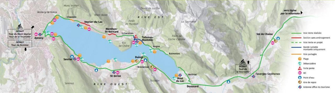 Lac D'Annecy T2 Grand Jardin Doussard Εξωτερικό φωτογραφία
